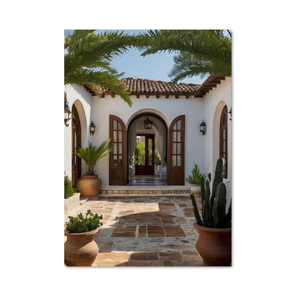 Poster Mediterranean architecture 18596
