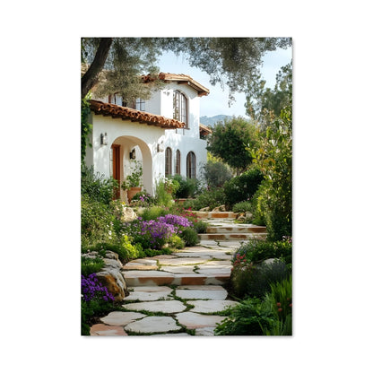 Poster Mediterranean architecture 18593