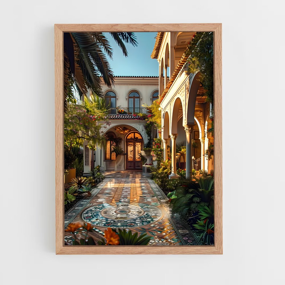ap-mediterranean architecture-12 cadre Bois clair