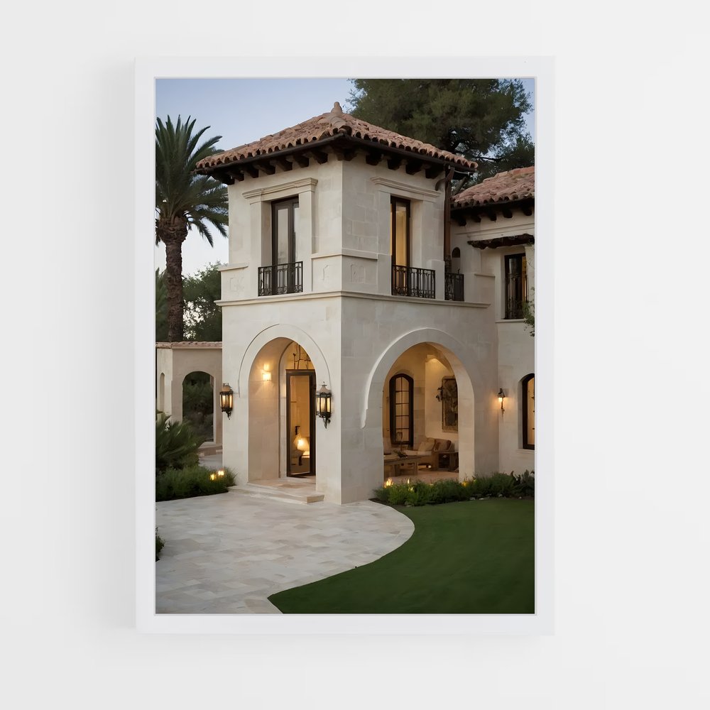 ap-mediterranean architecture-13 cadre Blanc