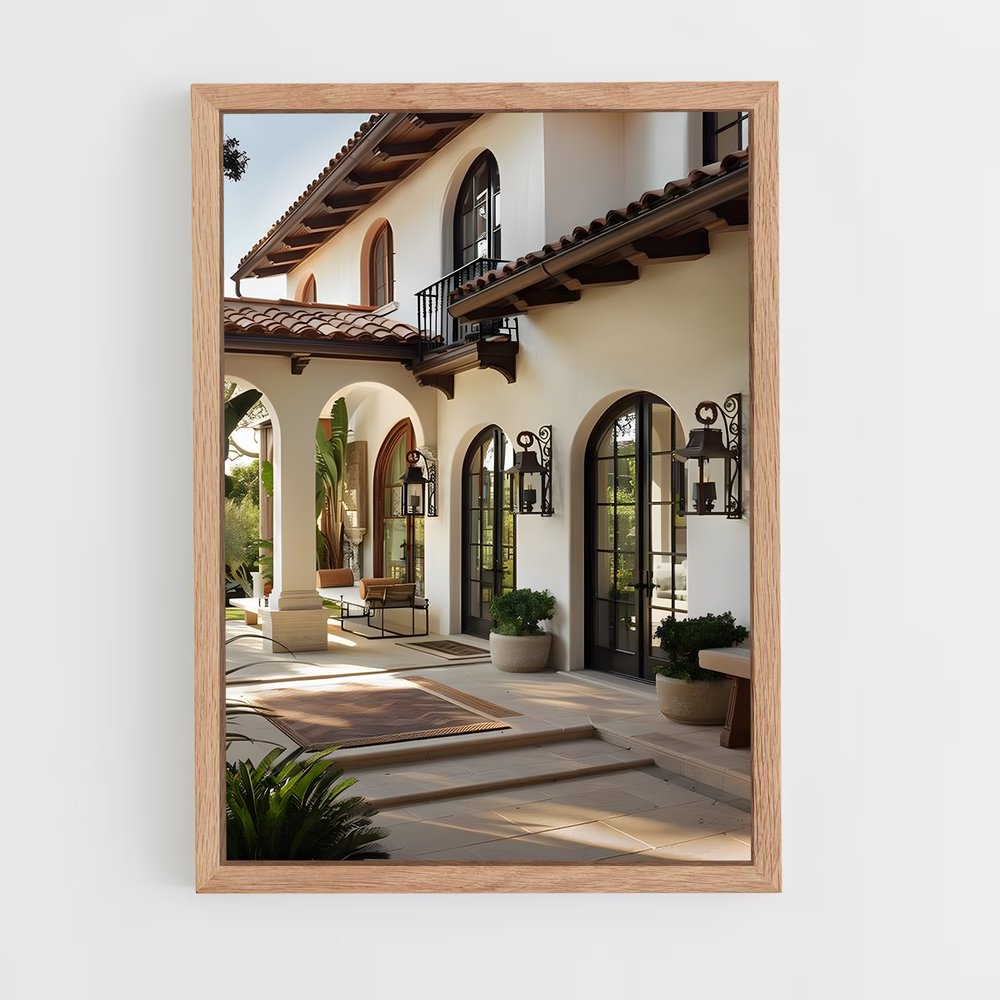 ap-mediterranean architecture-15 cadre Bois clair