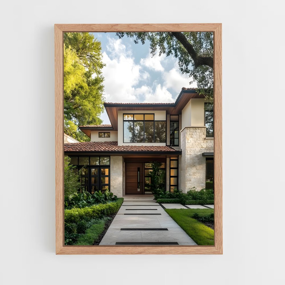 ap-mediterranean architecture-17 cadre Bois clair