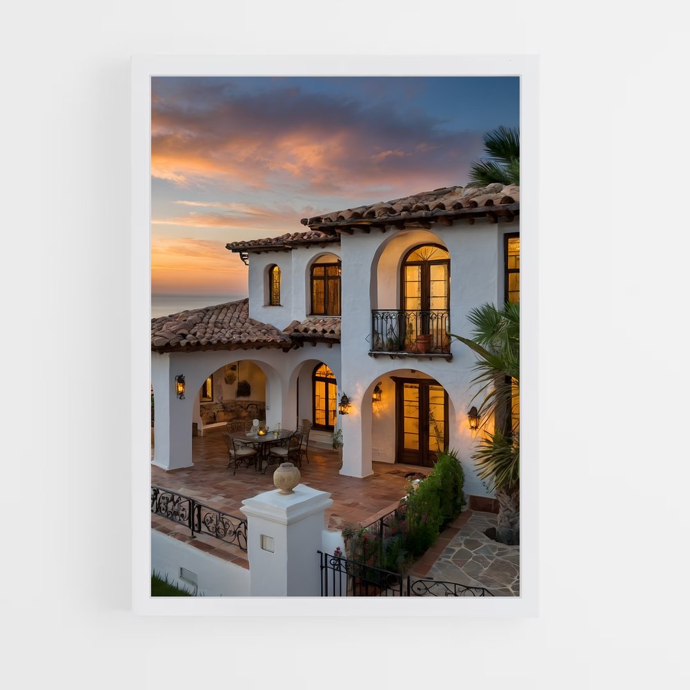 ap-mediterranean architecture-2 cadre Blanc