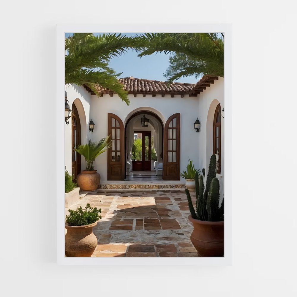 ap-mediterranean architecture-3 cadre Blanc