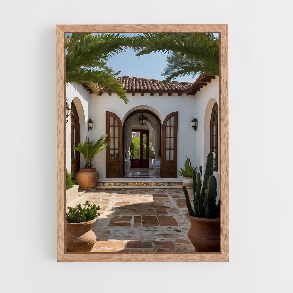 ap-mediterranean architecture-3 cadre Bois clair
