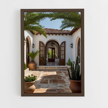 ap-mediterranean architecture-3 cadre Bois foncé