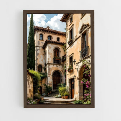 ap-mediterranean architecture-5 cadre Bois foncé