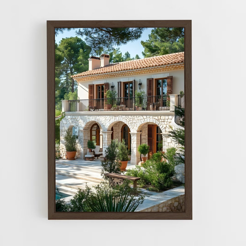 ap-mediterranean architecture-9 cadre Bois foncé