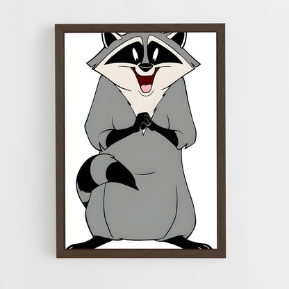 ap-meeko-1 cadre Bois foncé
