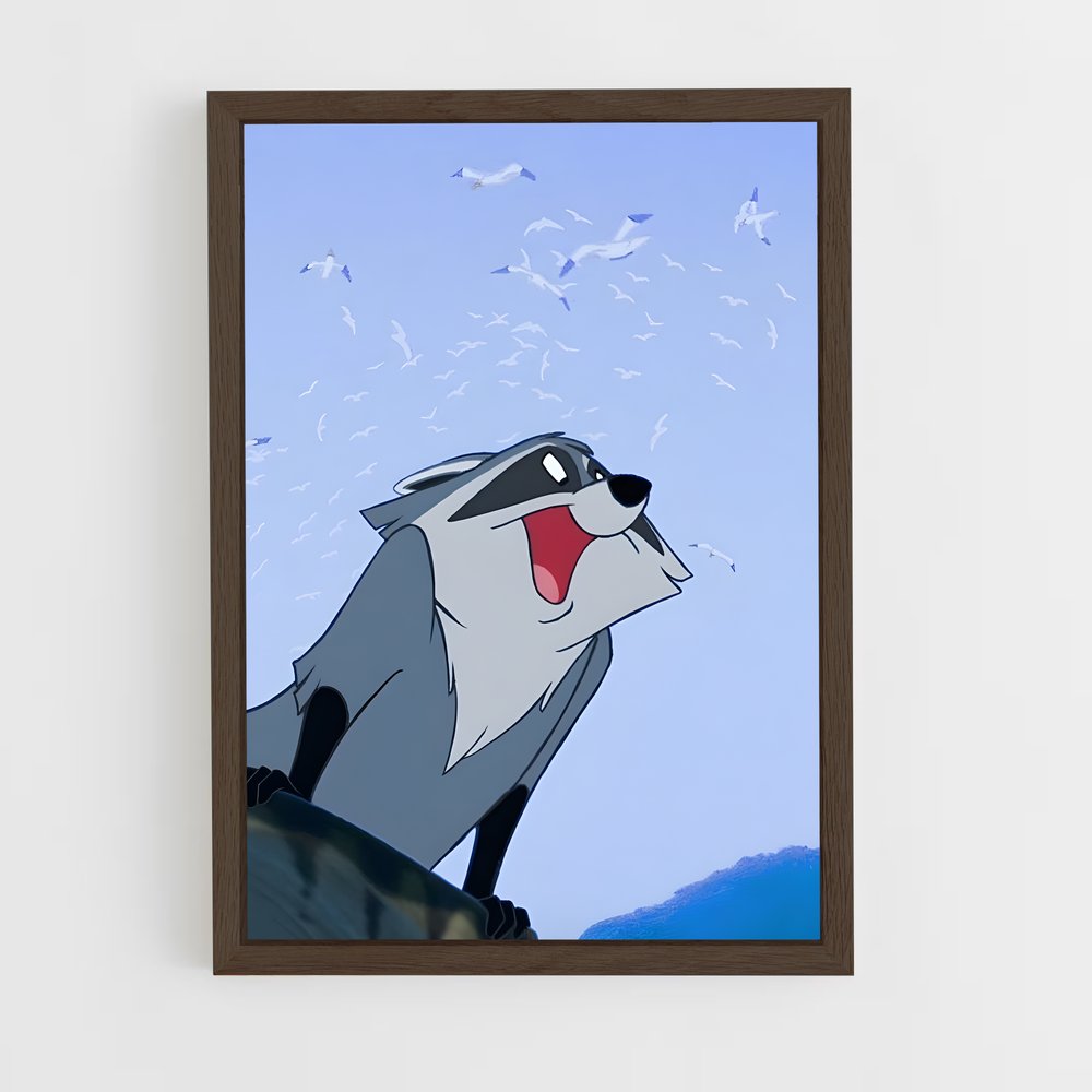 ap-meeko-3 cadre Bois foncé