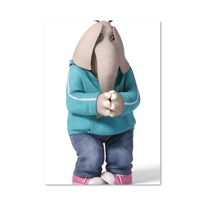 Poster Éléphant Chic