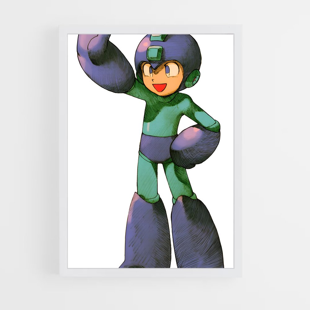 ap-mega man-1 cadre Blanc