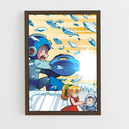 ap-mega man-4 cadre Bois foncé