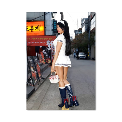 Poster Blue Boots & White Dreams