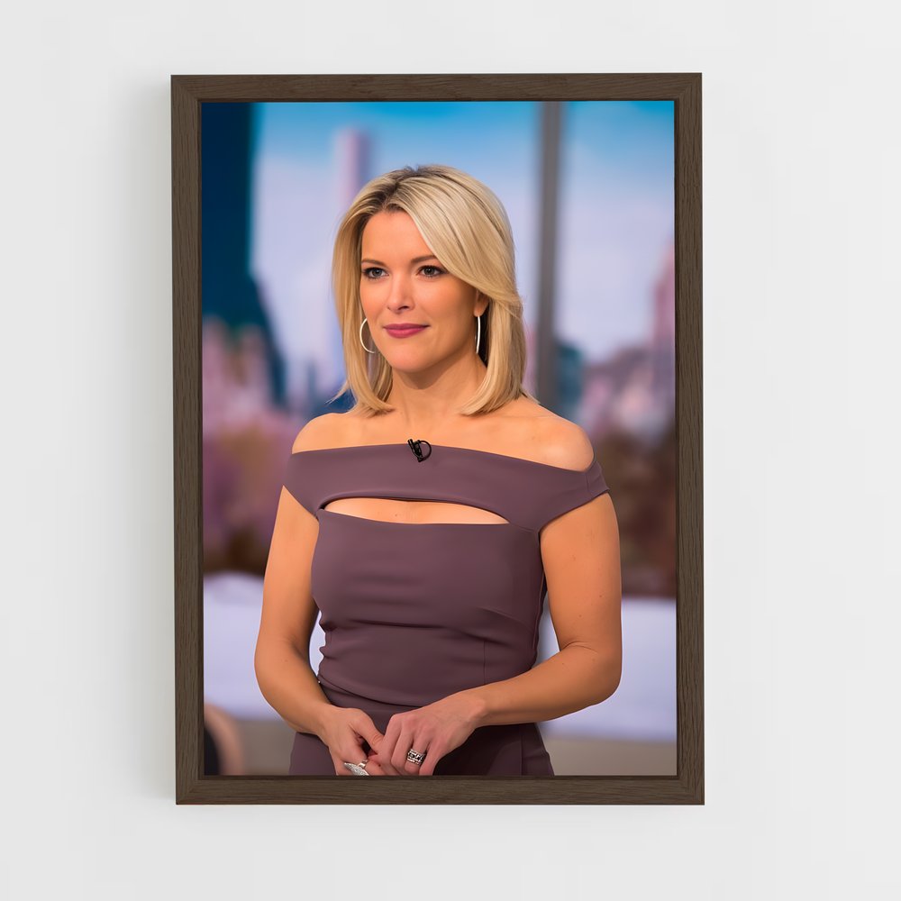 ap-megyn kelly-1 cadre Bois foncé