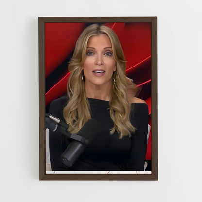 ap-megyn kelly-10 cadre Bois foncé