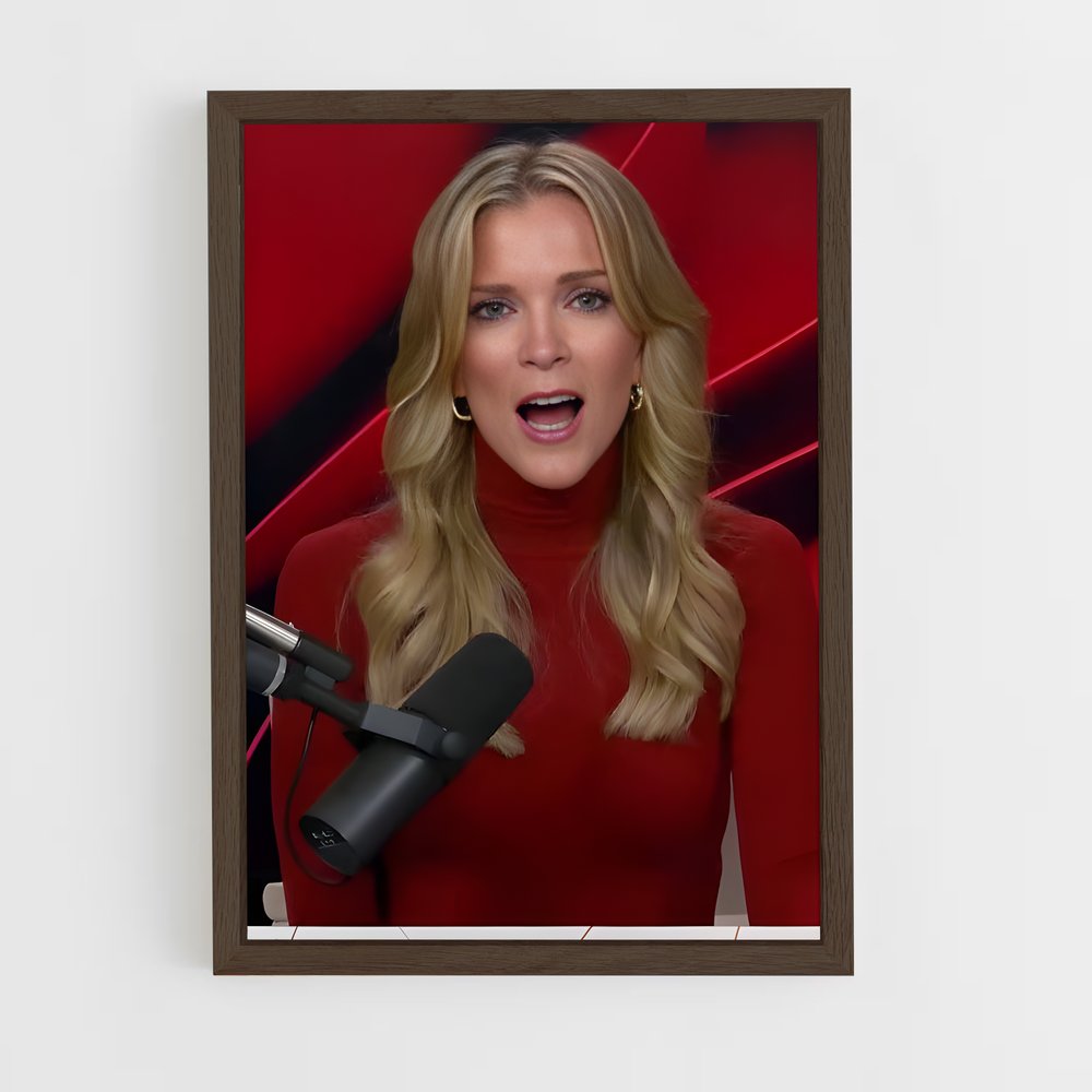ap-megyn kelly-6 cadre Bois foncé