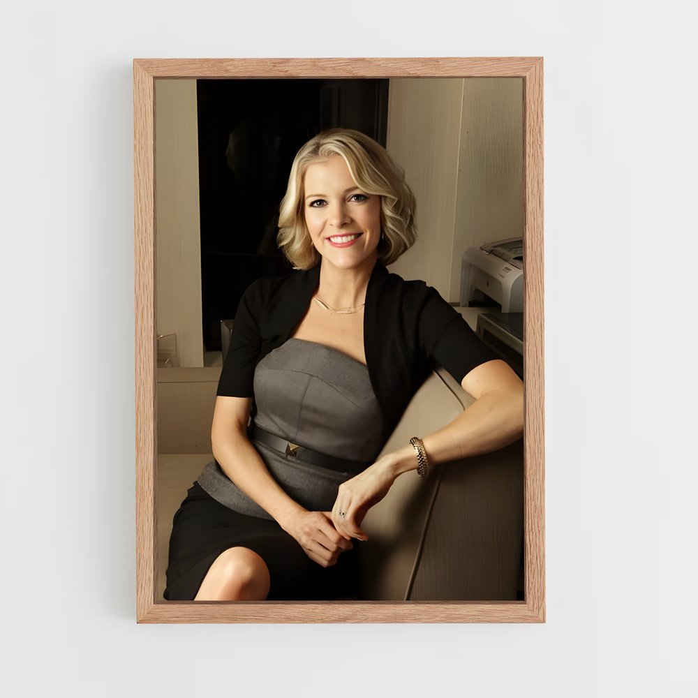 ap-megyn kelly-9 cadre Bois clair