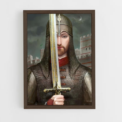 ap-mehmed ii-1 cadre Bois foncé