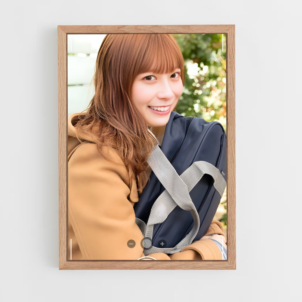 ap-mei higashimura-5 cadre Bois clair