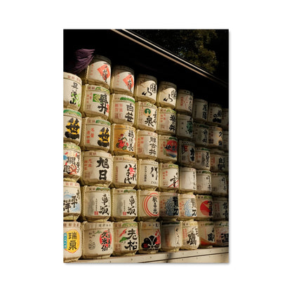 Poster Mur de Sake