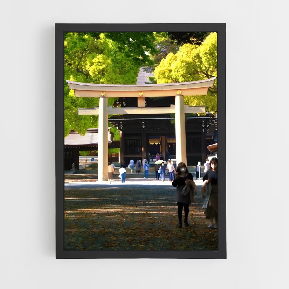 ap-meiji shrine-1 cadre Noir