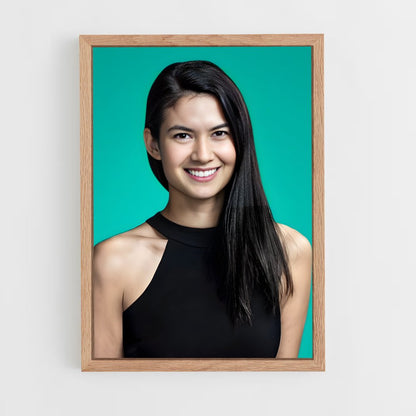 ap-melanie perkins-1 cadre Bois clair
