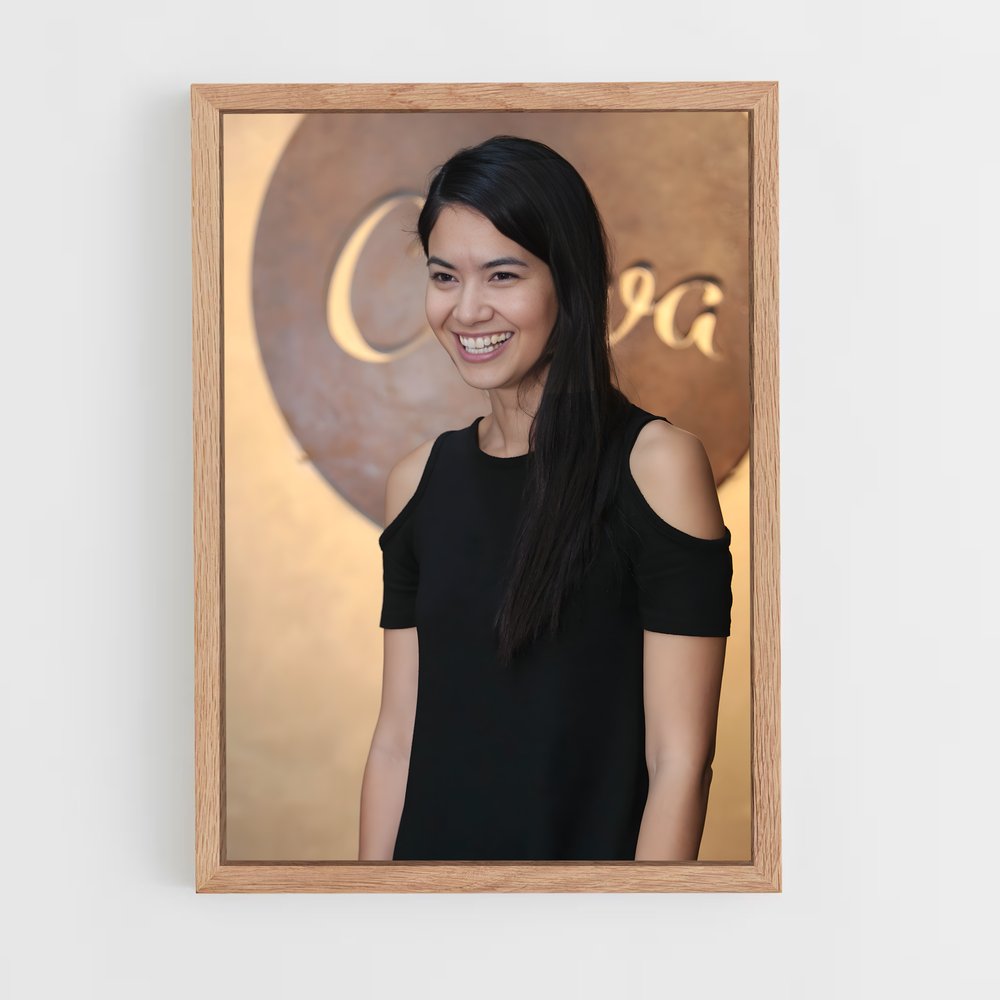ap-melanie perkins-2 cadre Bois clair
