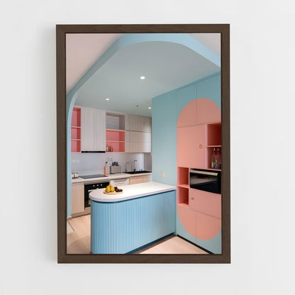 ap-memphis design-4 cadre Bois foncé