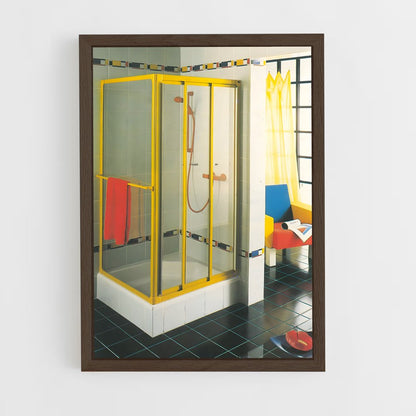 ap-memphis design-5 cadre Bois foncé