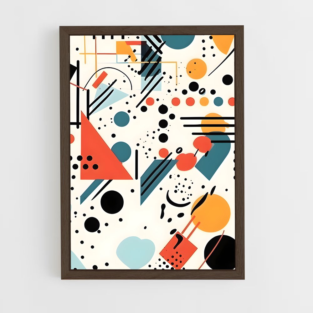 ap-memphis design-7 cadre Bois foncé