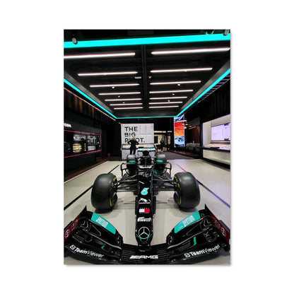 Poster Mercedes w12 77493