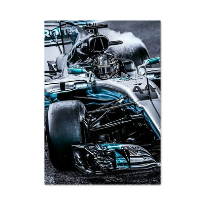Poster Mercedes w12 77484