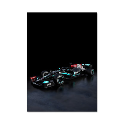 Poster Mercedes W12 Racing Dream