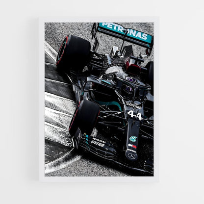 ap-mercedes w11-1 cadre Blanc