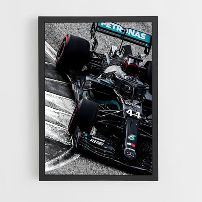 ap-mercedes w11-1 cadre Noir