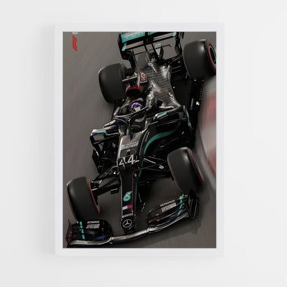 ap-mercedes w11-3 cadre Blanc
