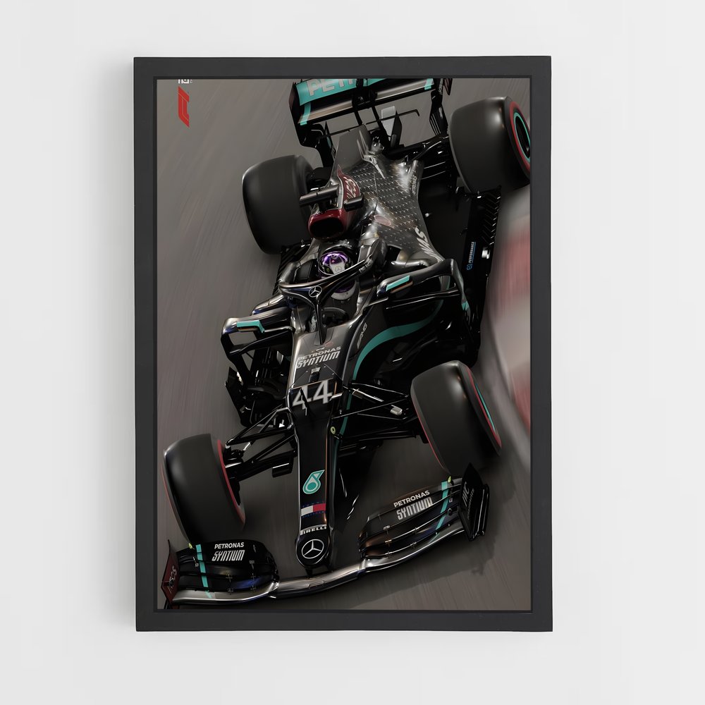ap-mercedes w11-3 cadre Noir
