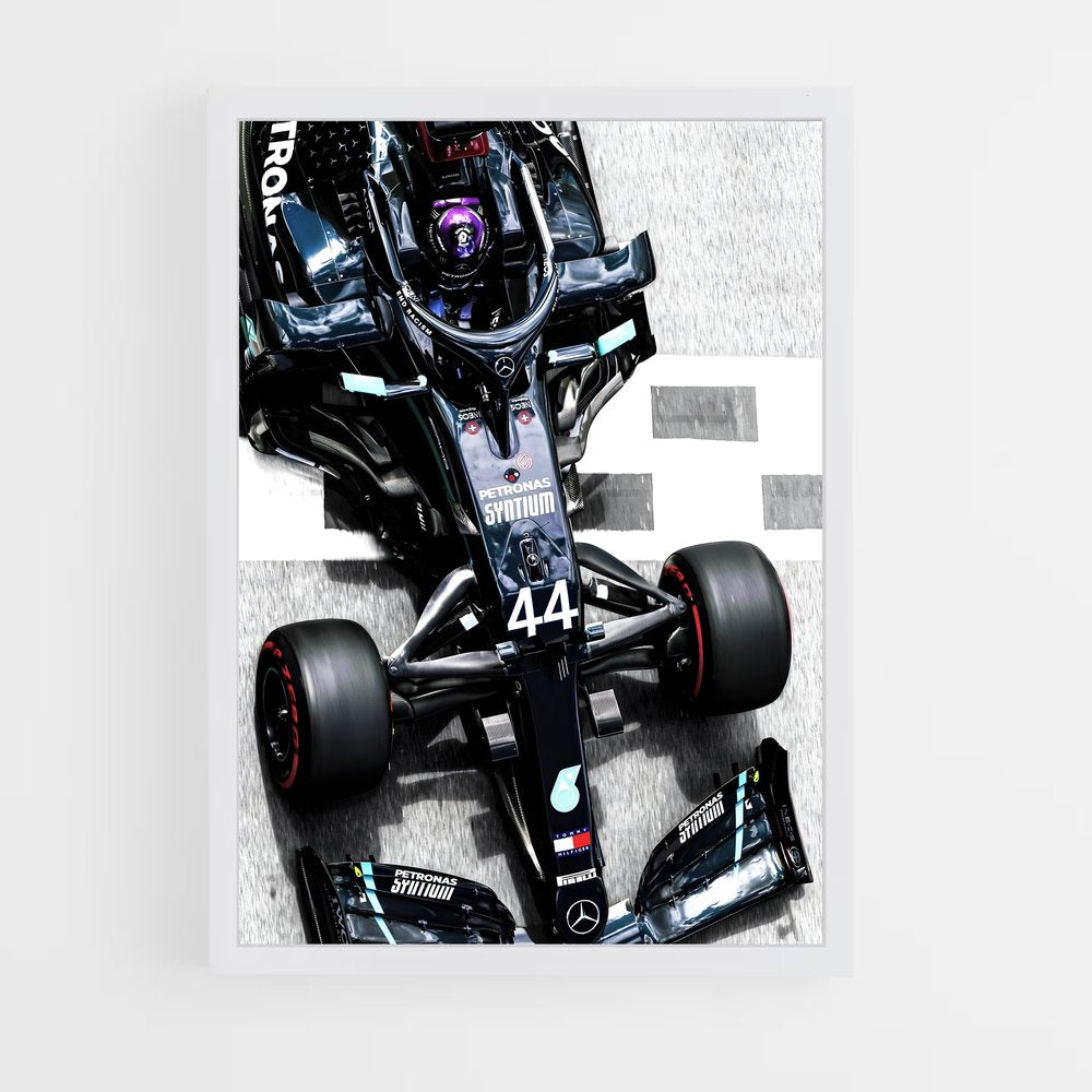 ap-mercedes w11-4 cadre Blanc