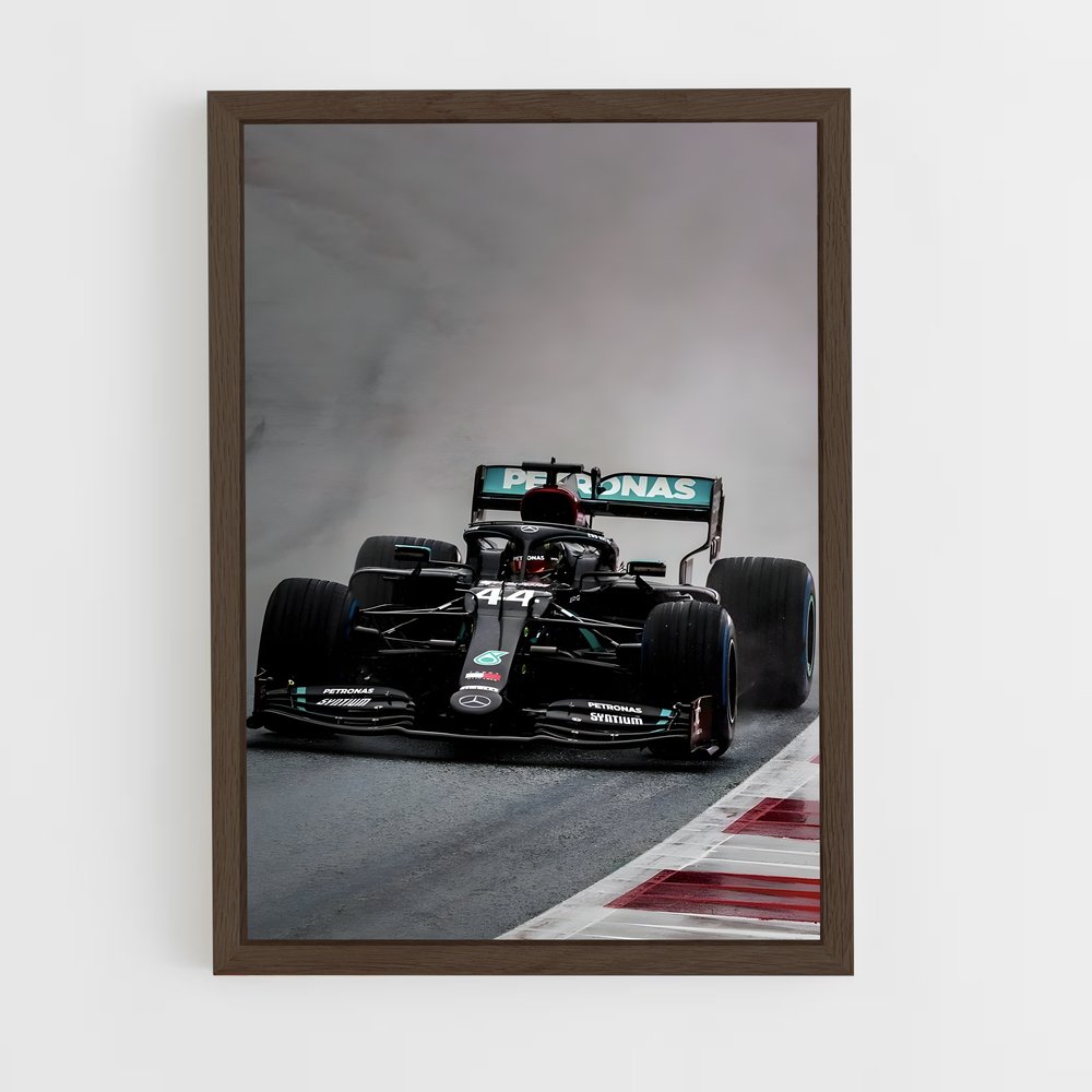 ap-mercedes w11-6 cadre Bois foncé