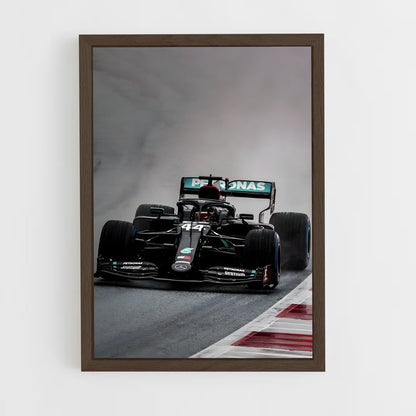 ap-mercedes w11-6 cadre Bois foncé