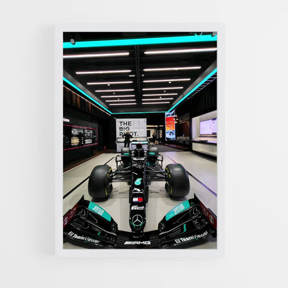 ap-mercedes w12-10 cadre Blanc