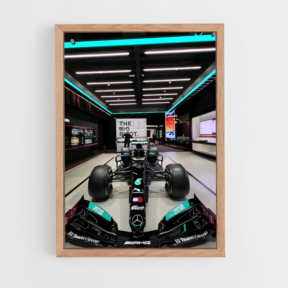 ap-mercedes w12-10 cadre Bois clair