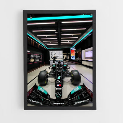 ap-mercedes w12-10 cadre Noir