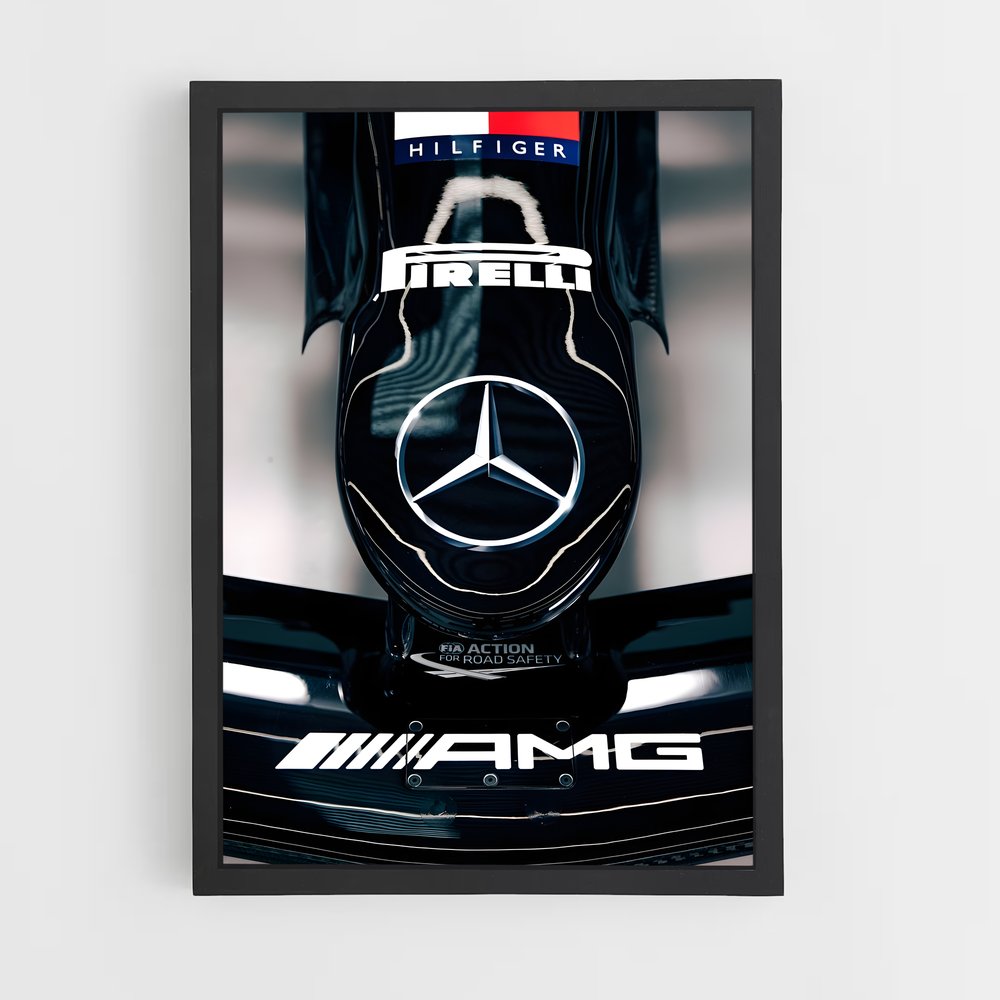 ap-mercedes w12-11 cadre Noir