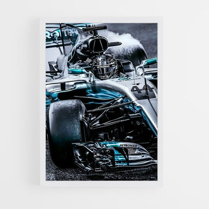 ap-mercedes w12-2 cadre Blanc