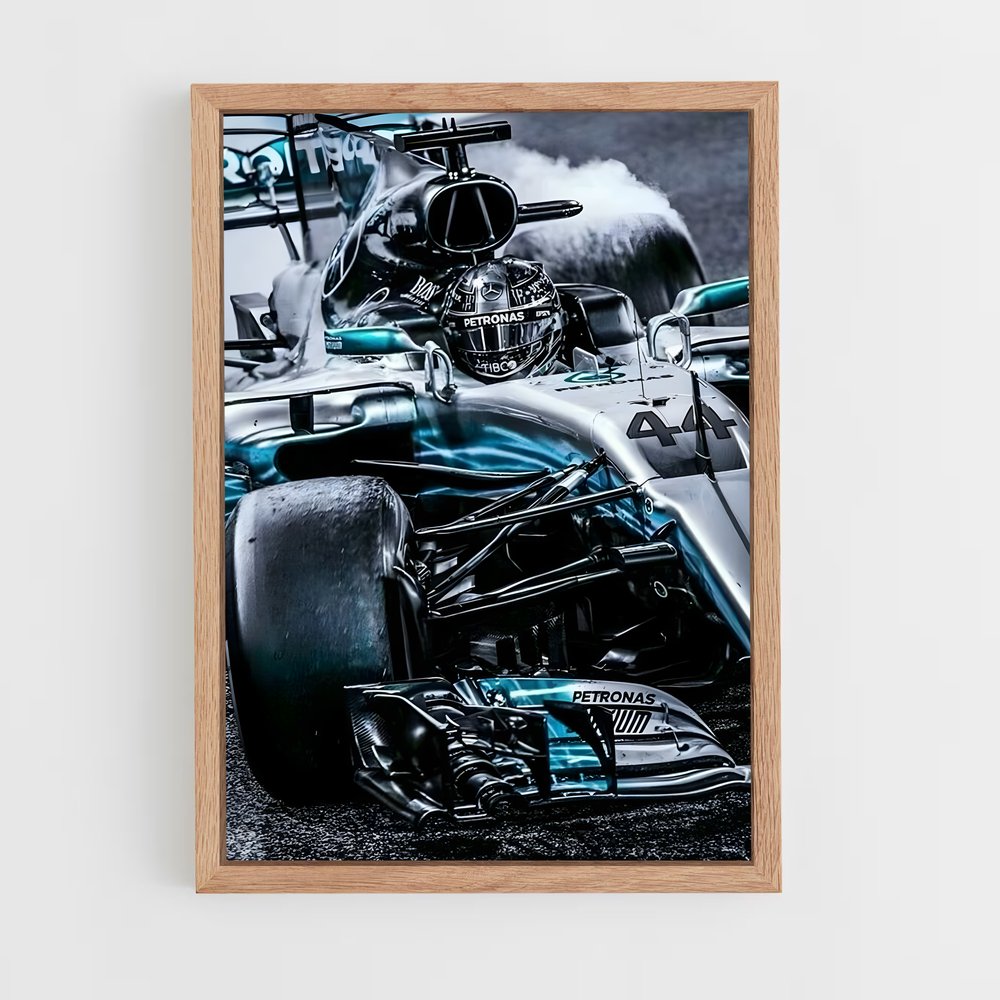ap-mercedes w12-2 cadre Bois clair