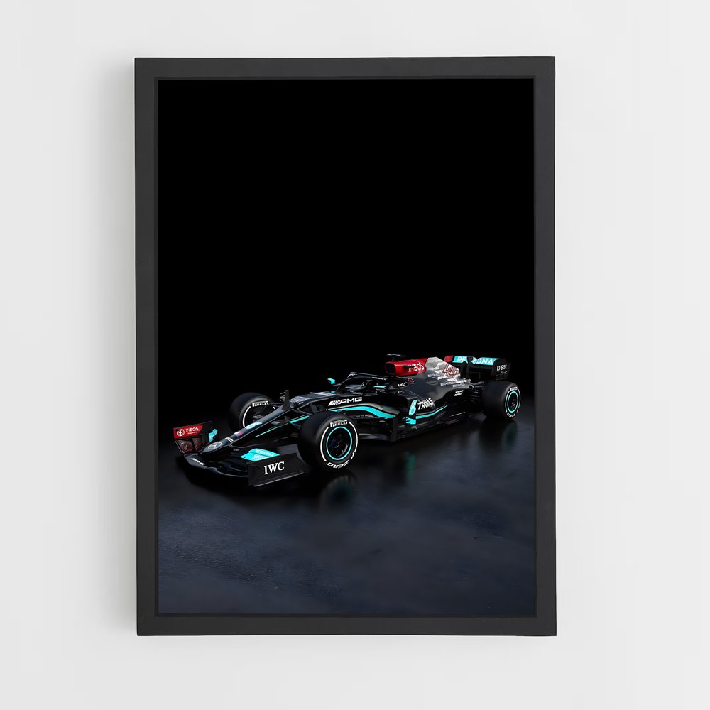 ap-mercedes w12-3 cadre Noir