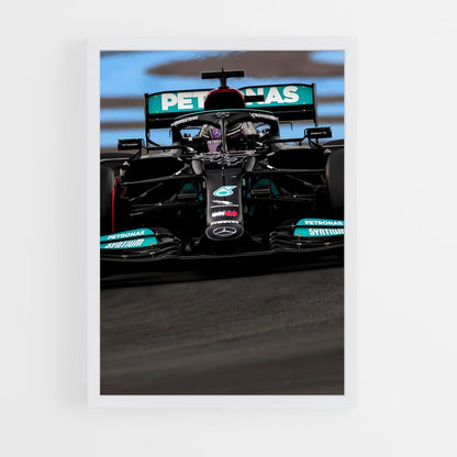 ap-mercedes w12-6 cadre Blanc