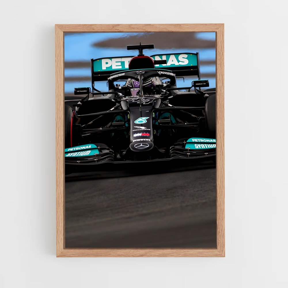 ap-mercedes w12-6 cadre Bois clair